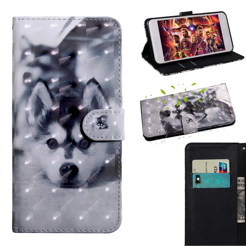 Telefoncover i læder med lysplettetryk til Samsung Galaxy A20s