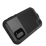 LOVE MEI Dust-proof Shock-proof Splash-proof Case with Tempered Glass for Samsung Galaxy Note 10 / Note 10 5G