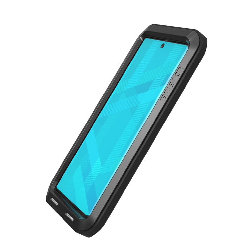 LOVE MEI Dust-proof Shock-proof Splash-proof Case with Tempered Glass for Samsung Galaxy Note 10 / Note 10 5G