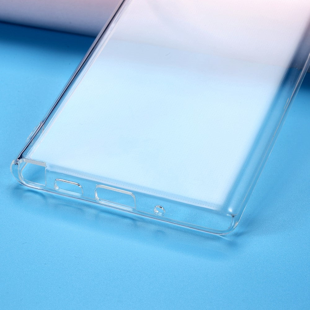 Gennemsigtigt, tykt TPU-telefoncover med skridsikker inderside til Samsung Galaxy Note 10 / Note 10 5G