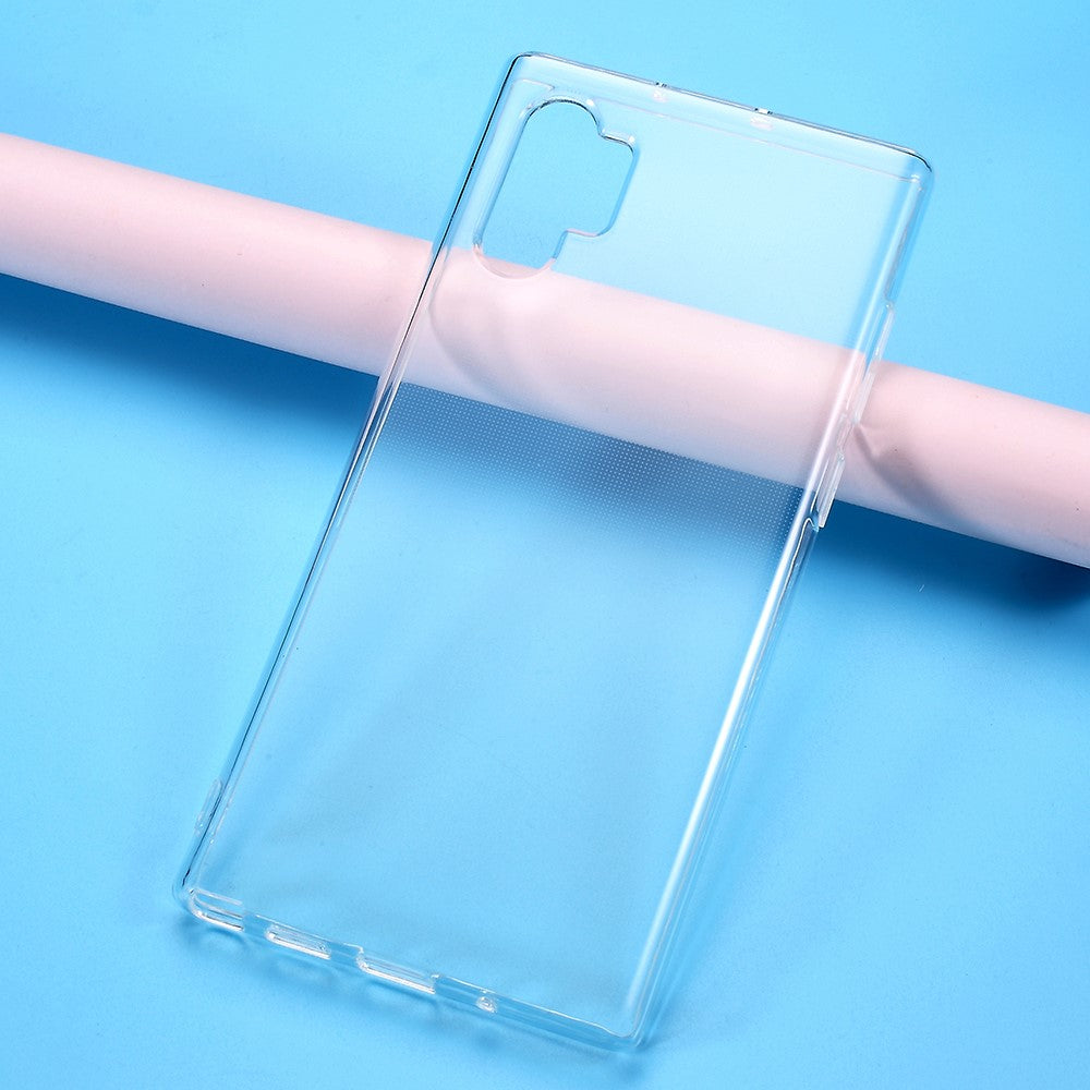 Transparent Soft TPU Phone Casing with Non-Slip Inner Cover for Samsung Galaxy Note 10 Plus / Note 10 Plus 5G