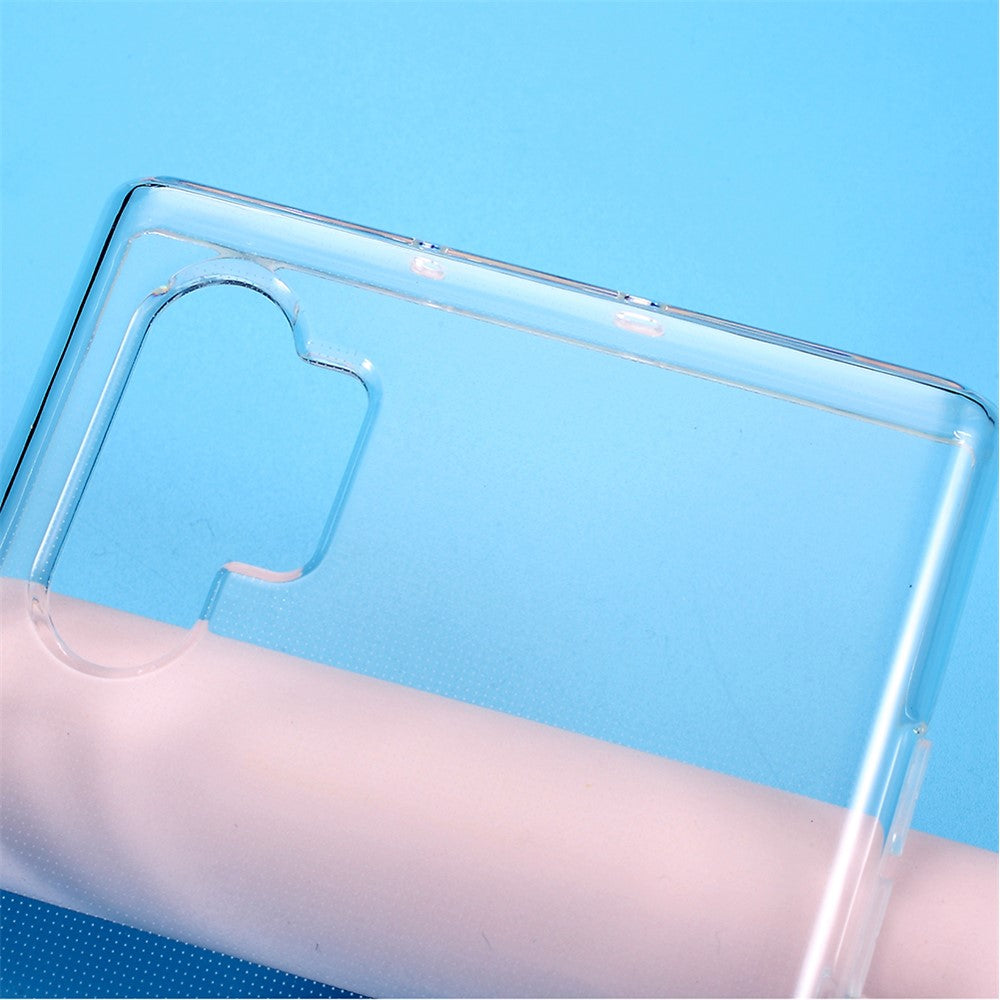 Transparent Soft TPU Phone Casing with Non-Slip Inner Cover for Samsung Galaxy Note 10 Plus / Note 10 Plus 5G