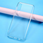 Gennemsigtigt blødt TPU-telefoncover med skridsikker inderside til Samsung Galaxy A50s / A50 / A30s