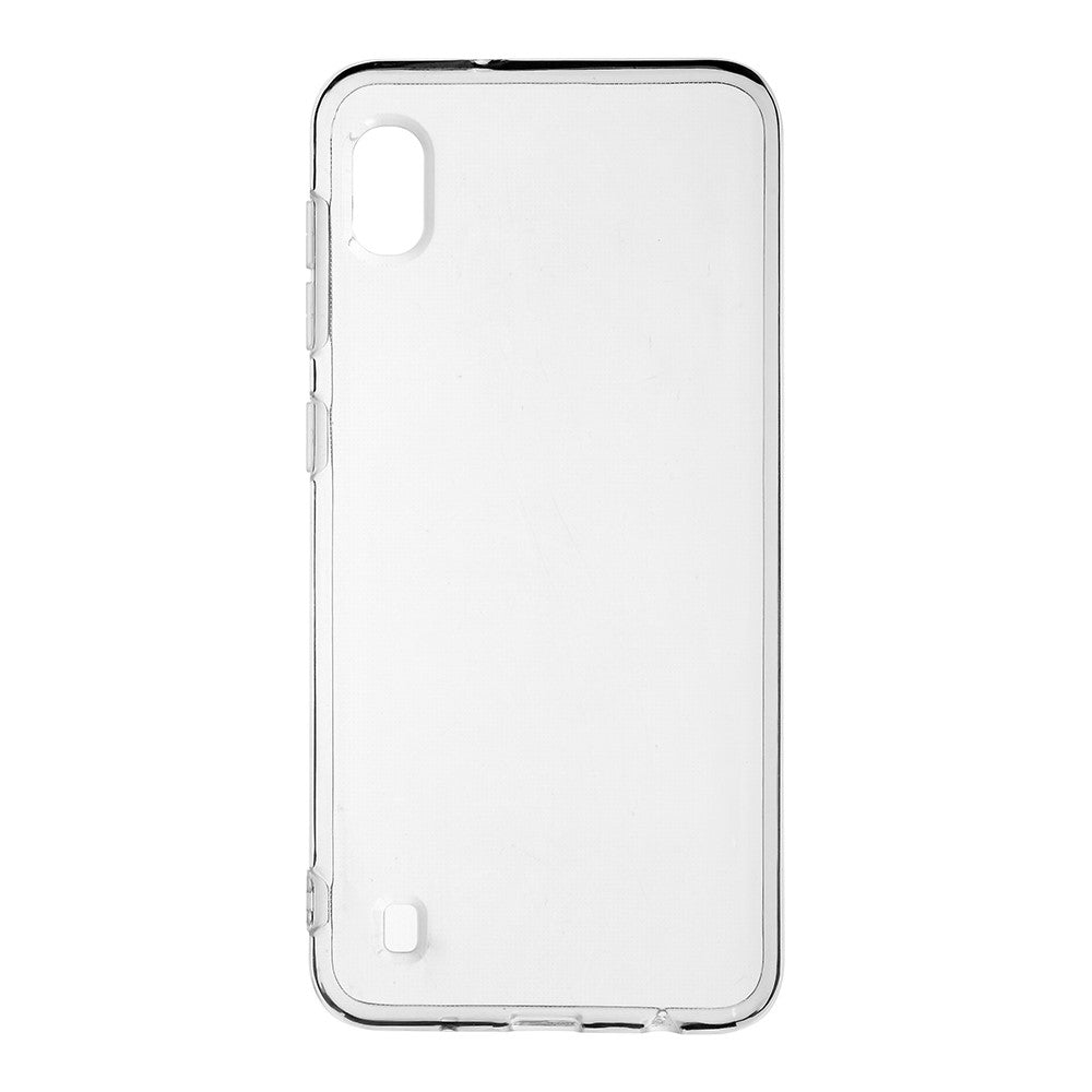 Transparent mjukt TPU-skal med halkfri insida för Samsung Galaxy A10