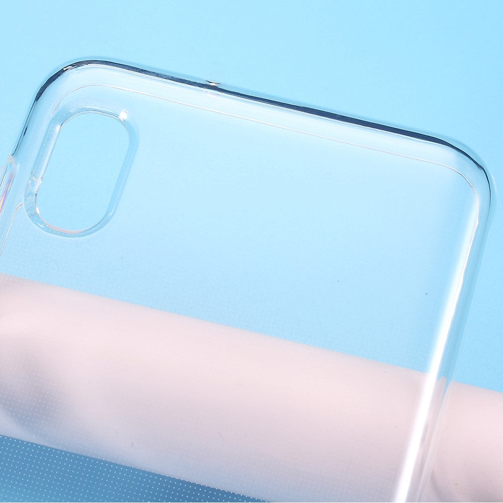 Transparent mjukt TPU-skal med halkfri insida för Samsung Galaxy A10