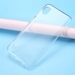 Transparent mjukt TPU-skal med halkfri insida för Samsung Galaxy A10