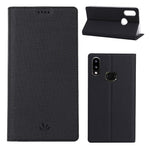 VILI DMX Cross Texture Stand Läderfodral till Samsung Galaxy A10s