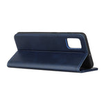 Auto-absorbed Split Leather Wallet Cover for Samsung Galaxy A51