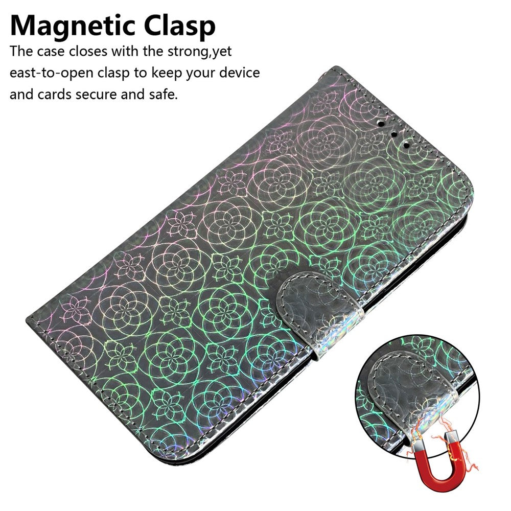 Pure Color Leather Phone Case with Wallet Stand for Samsung Galaxy A51