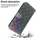 Pure Color Leather Phone Case with Wallet Stand for Samsung Galaxy A51