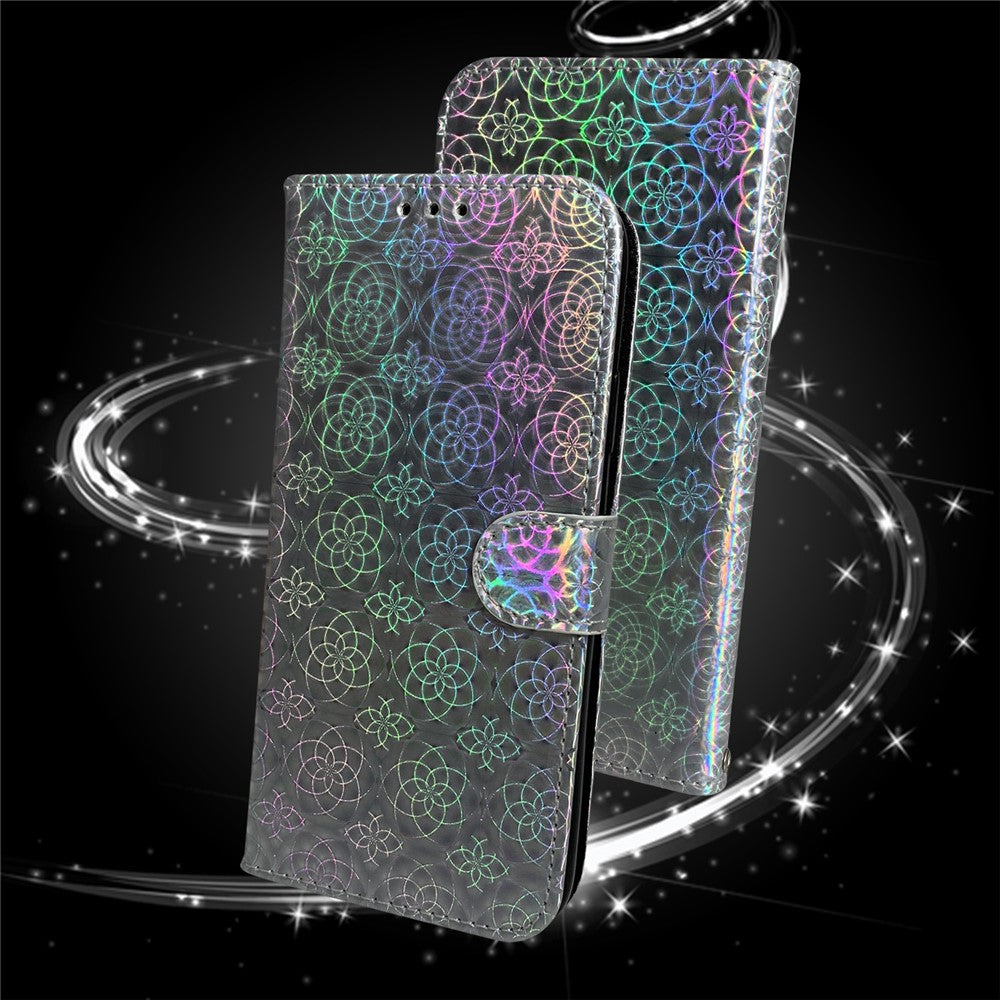 Pure Color Leather Phone Case with Wallet Stand for Samsung Galaxy A51
