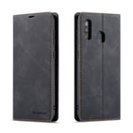 FORWENW til Samsung Galaxy A20e Fantasy Series Auto-absorberende læderpungcover med silkeblød overflade