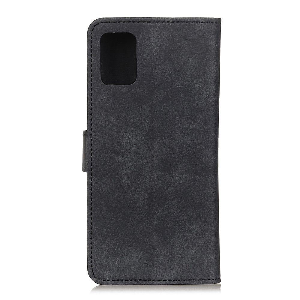 KHAZNEH Vintage Style PU Leather Wallet Case for Samsung Galaxy A51