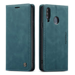 CASEME 013 Series Auto-absorbed Leather Wallet Case with Stand for Samsung Galaxy A20s