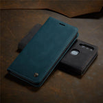CASEME 013 Series Auto-absorbed Leather Wallet Case with Stand for Samsung Galaxy A20s