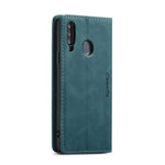 CASEME 013 Series Auto-absorbed Leather Wallet Case with Stand for Samsung Galaxy A20s