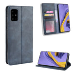 Retro självabsorberande snyggt läderfodral för Samsung Galaxy A51