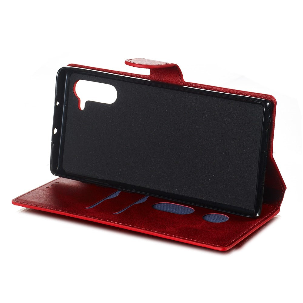 Klassisk pung læder stander telefoncover til Samsung Galaxy Note 10/Note 10 5G