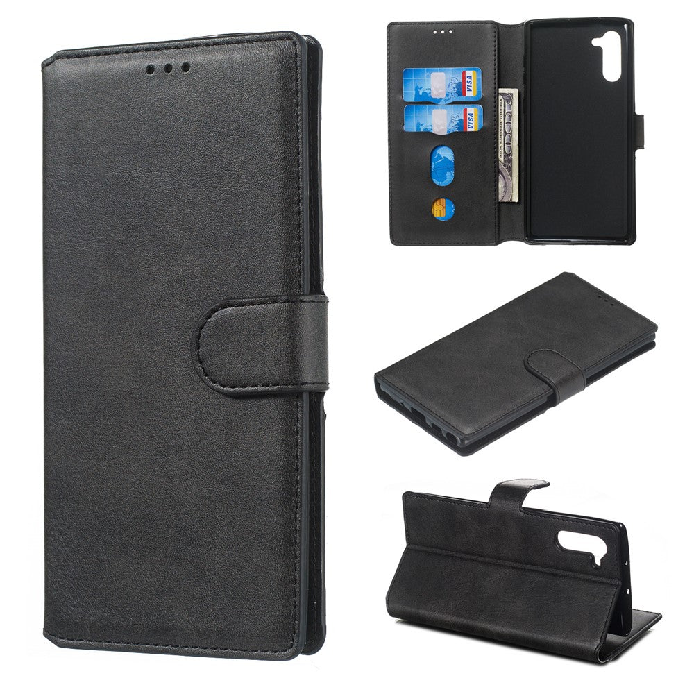 Klassisk pung læder stander telefoncover til Samsung Galaxy Note 10/Note 10 5G
