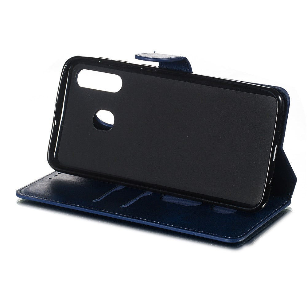 Classic Wallet Leather Stand Phone Protective Casing for Samsung Galaxy A20/A30/M10s