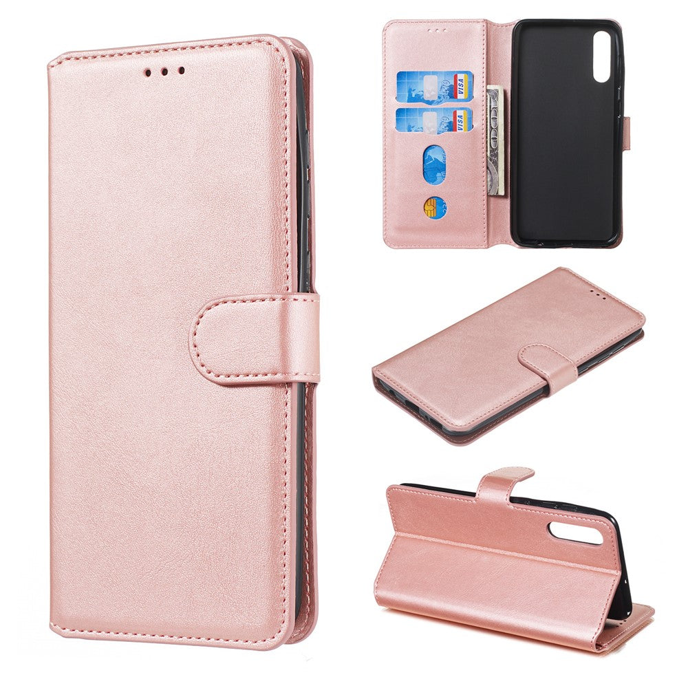 Klassisk Pung Læder Stand Mobiltelefoncover til Samsung Galaxy A70/A70s