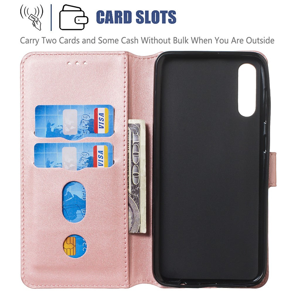 Klassisk Pung Læder Stand Mobiltelefoncover til Samsung Galaxy A70/A70s