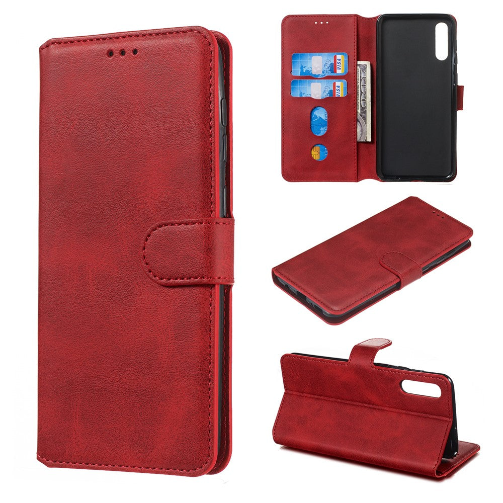 Klassisk Pung Læder Stand Mobiltelefoncover til Samsung Galaxy A70/A70s