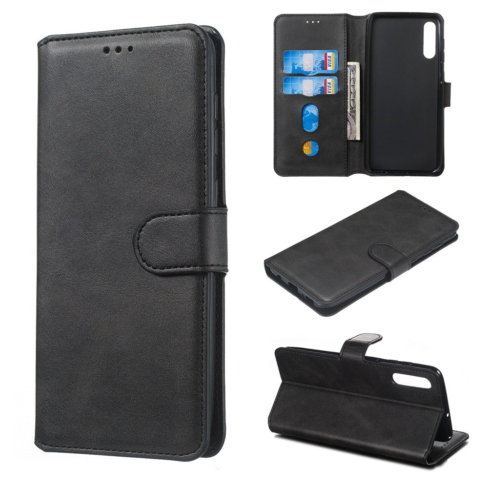 Klassisk Pung Læder Stand Mobiltelefoncover til Samsung Galaxy A70/A70s