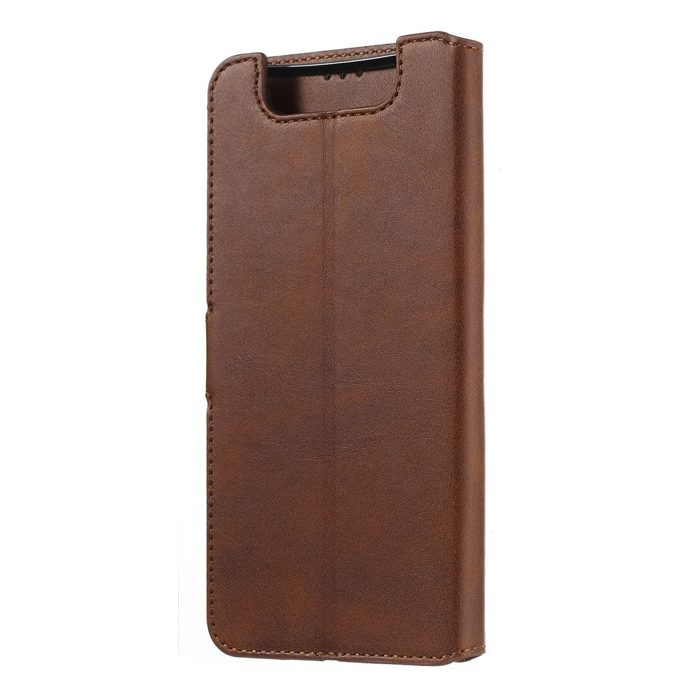 Classic Wallet Leather Stand Phone Cover Casing for Samsung Galaxy A80/A90
