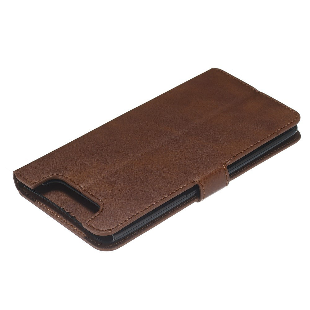 Classic Wallet Leather Stand Phone Cover Casing for Samsung Galaxy A80/A90