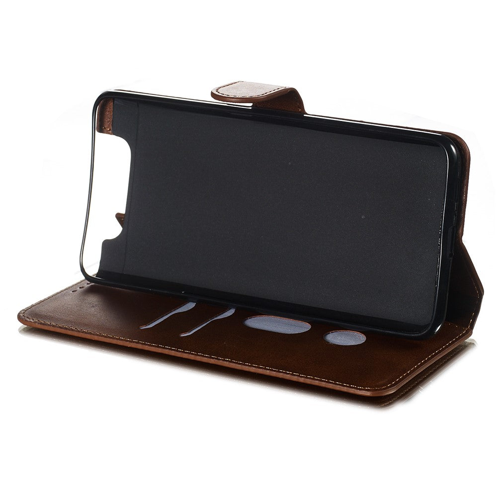 Classic Wallet Leather Stand Phone Cover Casing for Samsung Galaxy A80/A90