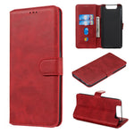 Classic Wallet Leather Stand Phone Cover Casing for Samsung Galaxy A80/A90