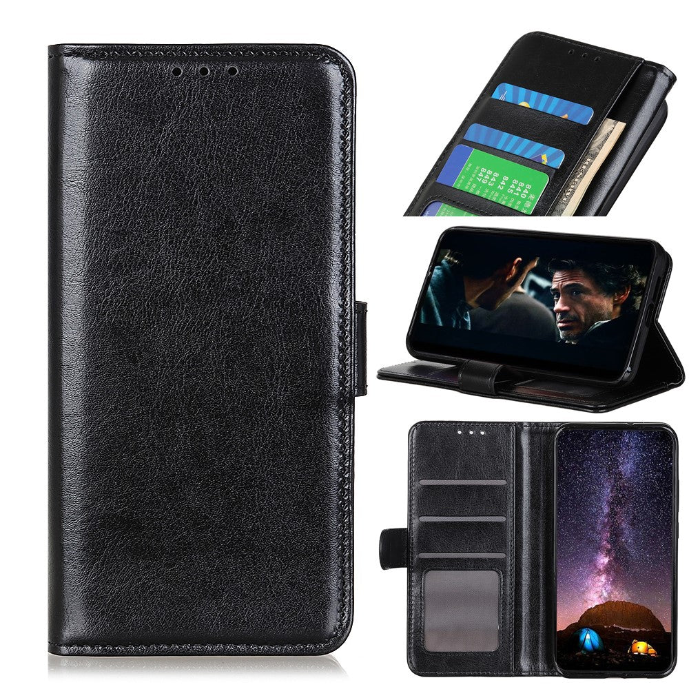 Crazy Horse Læderpungcover til Samsung Galaxy A71