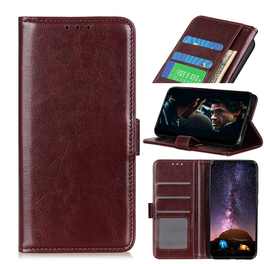 Crazy Horse Læderpungcover til Samsung Galaxy A71