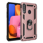PC+TPU-mobilcover med støtteben til Samsung Galaxy A20s