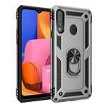 PC+TPU-mobilcover med støtteben til Samsung Galaxy A20s