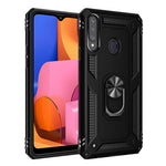 PC+TPU-mobilcover med støtteben til Samsung Galaxy A20s