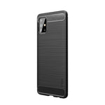 MOFI Kolfiber Borstad TPU Skyddsskal för Samsung Galaxy A51