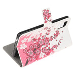For Samsung Galaxy A51 Pattern Printing Wallet Leather Cover with Adjustable Stand