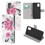 For Samsung Galaxy A51 Pattern Printing Wallet Leather Cover with Adjustable Stand