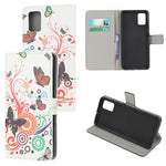 For Samsung Galaxy A51 Pattern Printing Wallet Leather Cover with Adjustable Stand