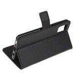 Litchi Grain Pung Stander Lædercover til Samsung Galaxy A71