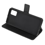 Litchi Grain Pung Stander Lædercover til Samsung Galaxy A71