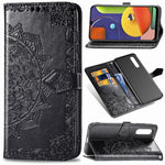 Embossed Mandala Flower Wallet Stand Leather Case for Samsung Galaxy A50s/A50/A30s