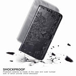 Embossed Mandala Flower Wallet Stand Leather Case for Samsung Galaxy A50s/A50/A30s