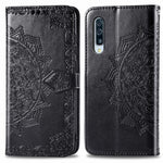 Embossed Mandala Flower Wallet Stand Leather Case for Samsung Galaxy A50s/A50/A30s