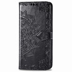 Embossed Mandala Flower Wallet Stand Leather Case for Samsung Galaxy A50s/A50/A30s