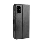 Crazy Horse Wallet Leather Stand Phone Casing for Samsung Galaxy A71 A715