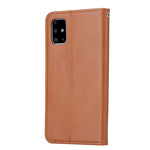 Automatisk absorberet med pung lædercover til Samsung Galaxy A71