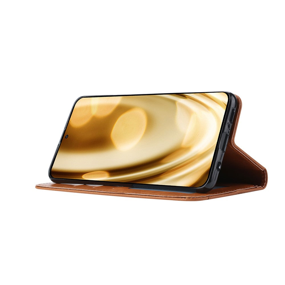 Automatisk absorberet med pung lædercover til Samsung Galaxy A71